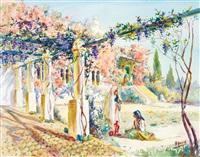 EDOUARD HERZIG ALGERIENNES SOUS LA TONNELLE_002